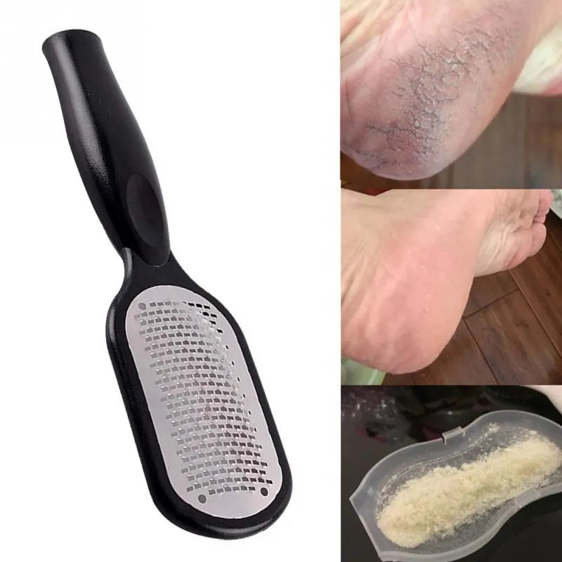 "Sculpt Smooth Feet: 304 Stainless Steel Callus Remover β Your Portable Foot Care Essential!"