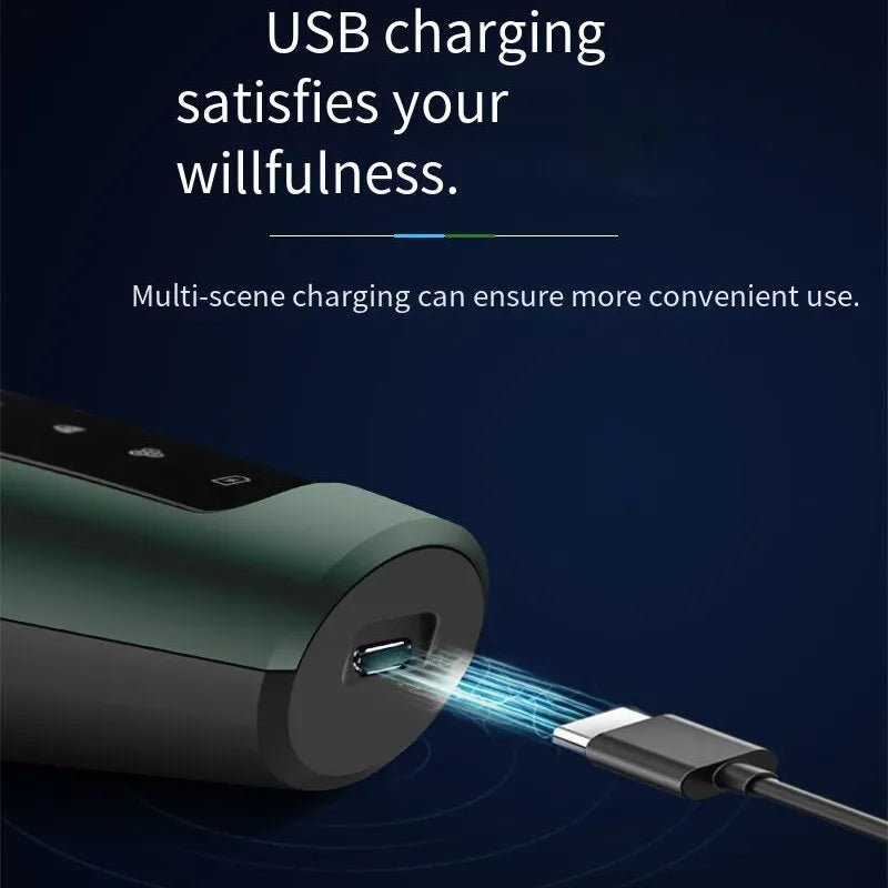 "Master the Art of Precision: Intelligent Wet/Dry Electric Razor for Men β Your Ultimate beard Grooming Solution!"