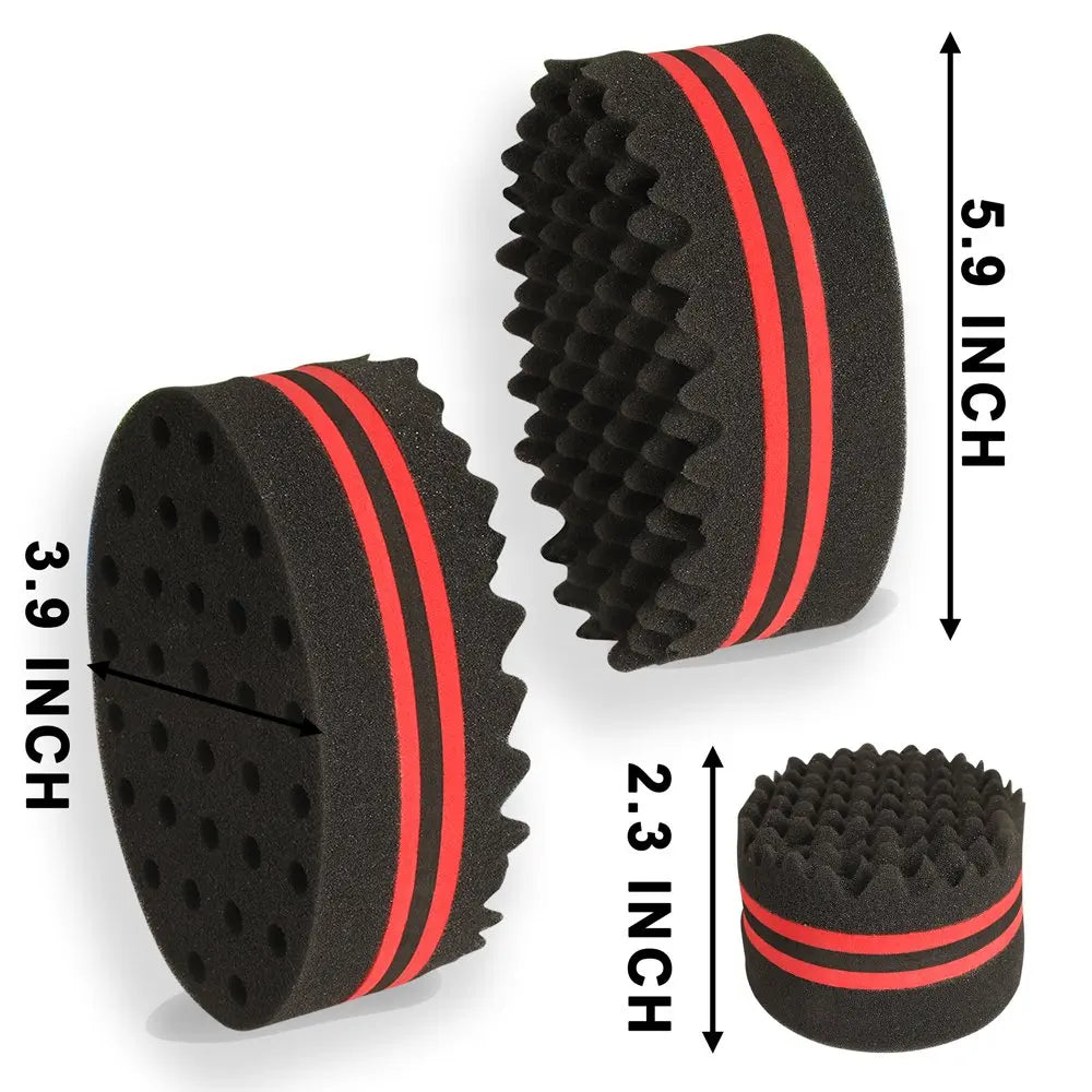 "Breathe Life Into Your Style: Double-Sided Sponge Brush β Your Ultimate Hair Styling companion!"