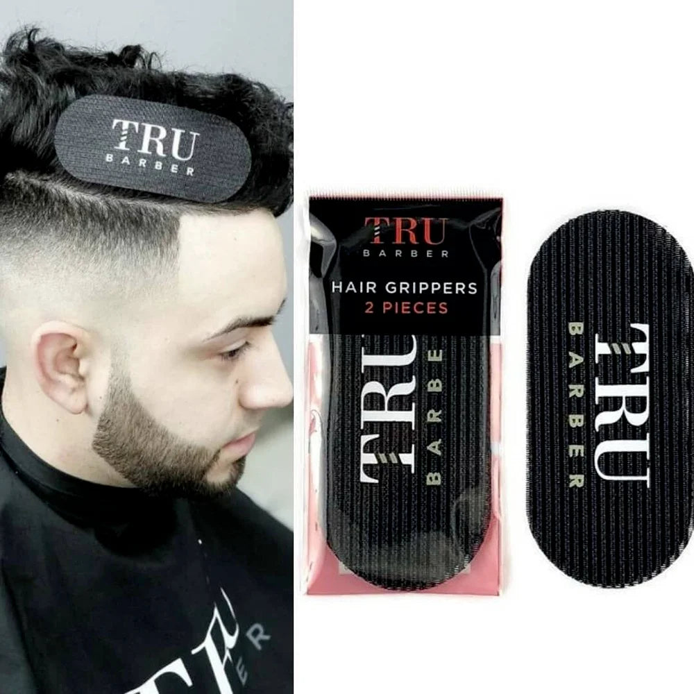 "Secure Your Style: 2Pcs Barber Hair Sticker – The Ultimate Hair Gripper for Salon-Worthy Looks!"