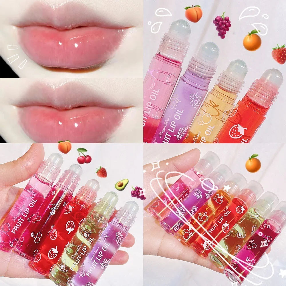Fruit Lip Gloss juicy hydrating glossy lip shine for soft smooth lips