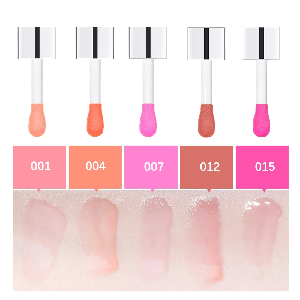 Crystal Jelly Moisturizing Lip Oil – Hydrating Plumping Glossy Lip Care for Soft Shiny Lips