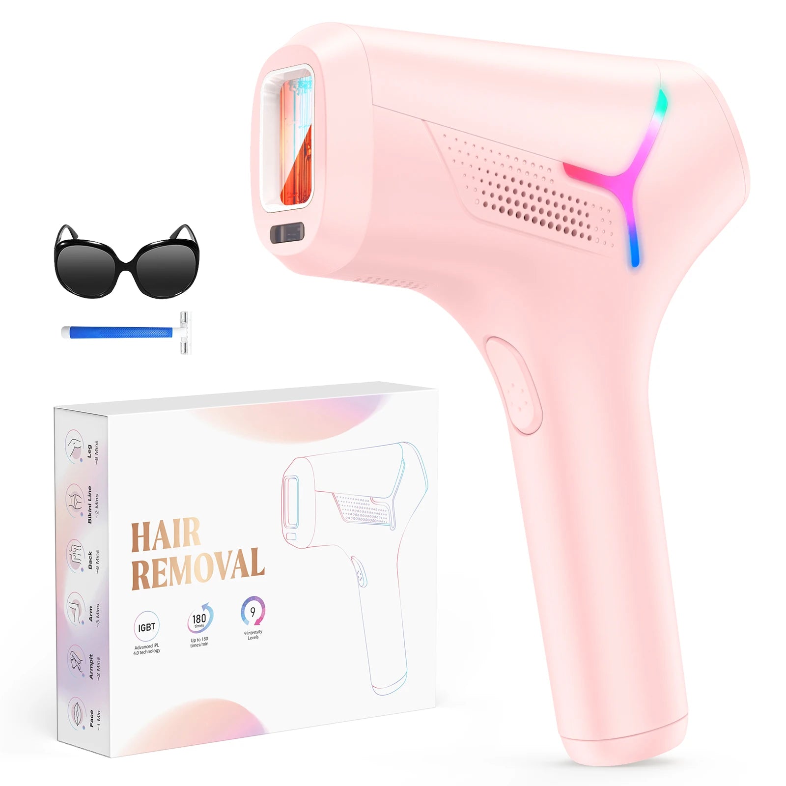 Professional IPL Hair Removal Device
