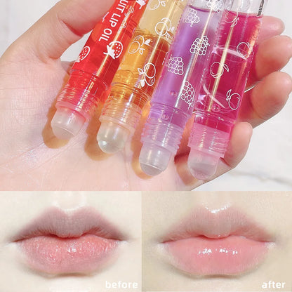 Fruit Lip Gloss juicy hydrating glossy lip shine for soft smooth lips
