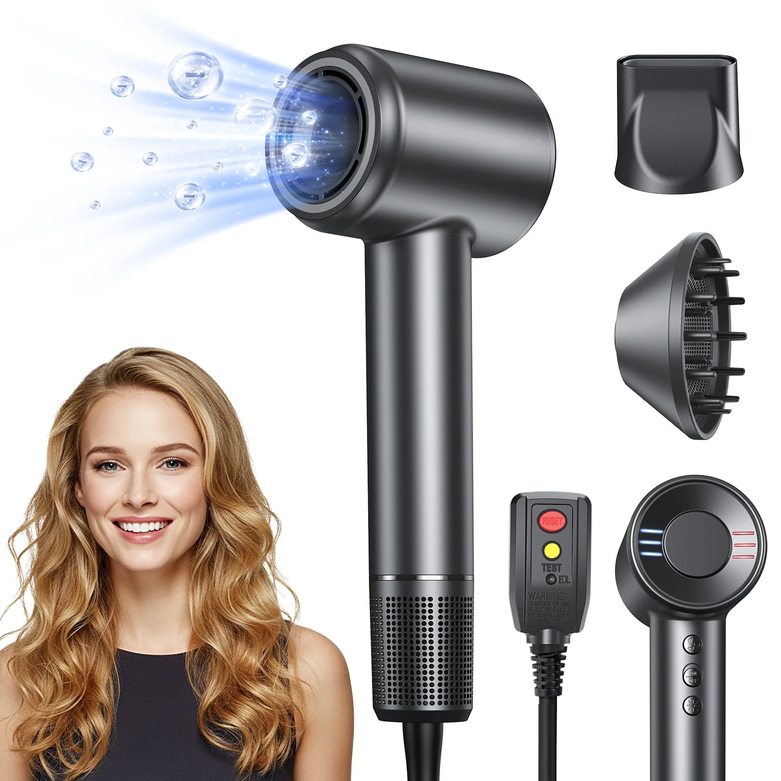 Professional Ionic High-Speed Hair Dryer