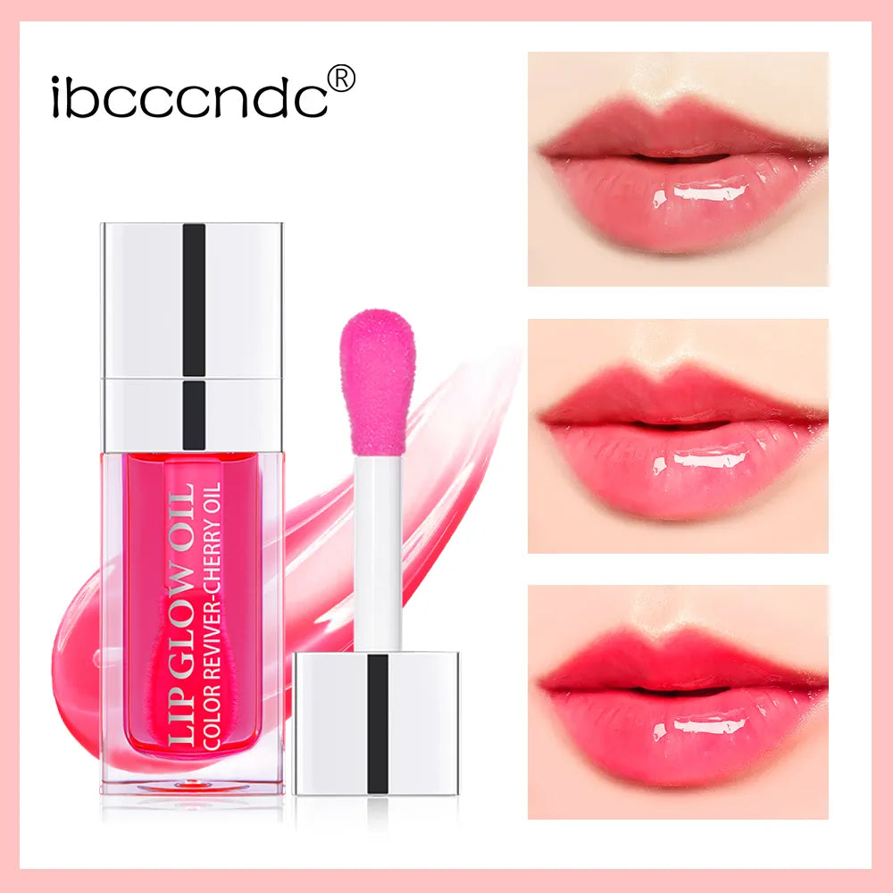 Crystal Jelly Moisturizing Lip Oil – Hydrating Plumping Glossy Lip Care for Soft Shiny Lips