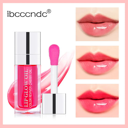 Crystal Jelly Moisturizing Lip Oil – Hydrating Plumping Glossy Lip Care for Soft Shiny Lips