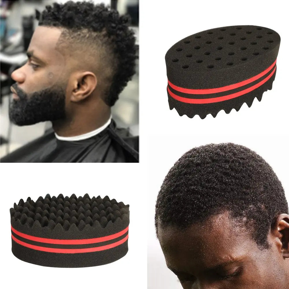 "Breathe Life Into Your Style: Double-Sided Sponge Brush – Your Ultimate Hair Styling companion!"