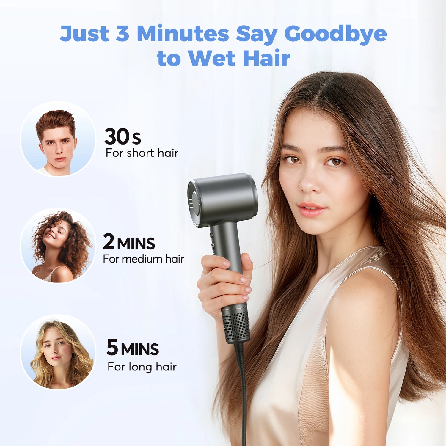 Professional Ionic High-Speed Hair Dryer