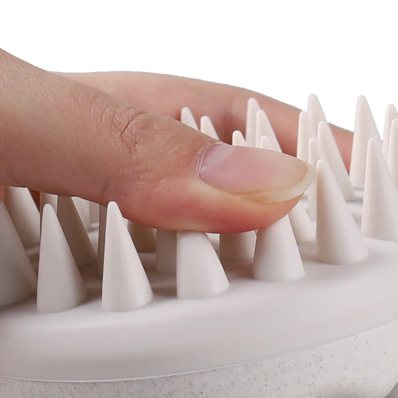 "Nourish Your Scalp, Nurture Your Hair: Biodegradable Scalp Brush Massager – Your Path to Healthier Hair!"