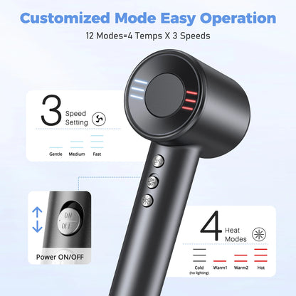 Professional Ionic High-Speed Hair Dryer