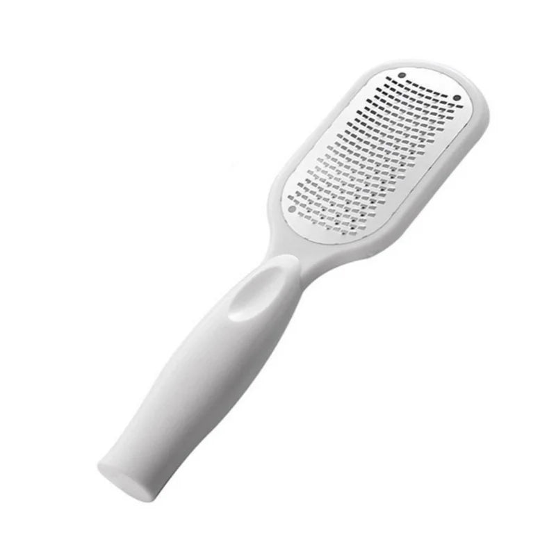 "Sculpt Smooth Feet: 304 Stainless Steel Callus Remover – Your Portable Foot Care Essential!"