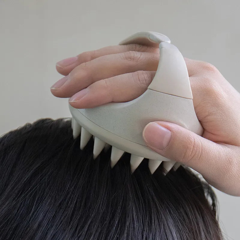 "Nourish Your Scalp, Nurture Your Hair: Biodegradable Scalp Brush Massager – Your Path to Healthier Hair!"