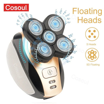 Cordless men’s electric shaver for daily grooming