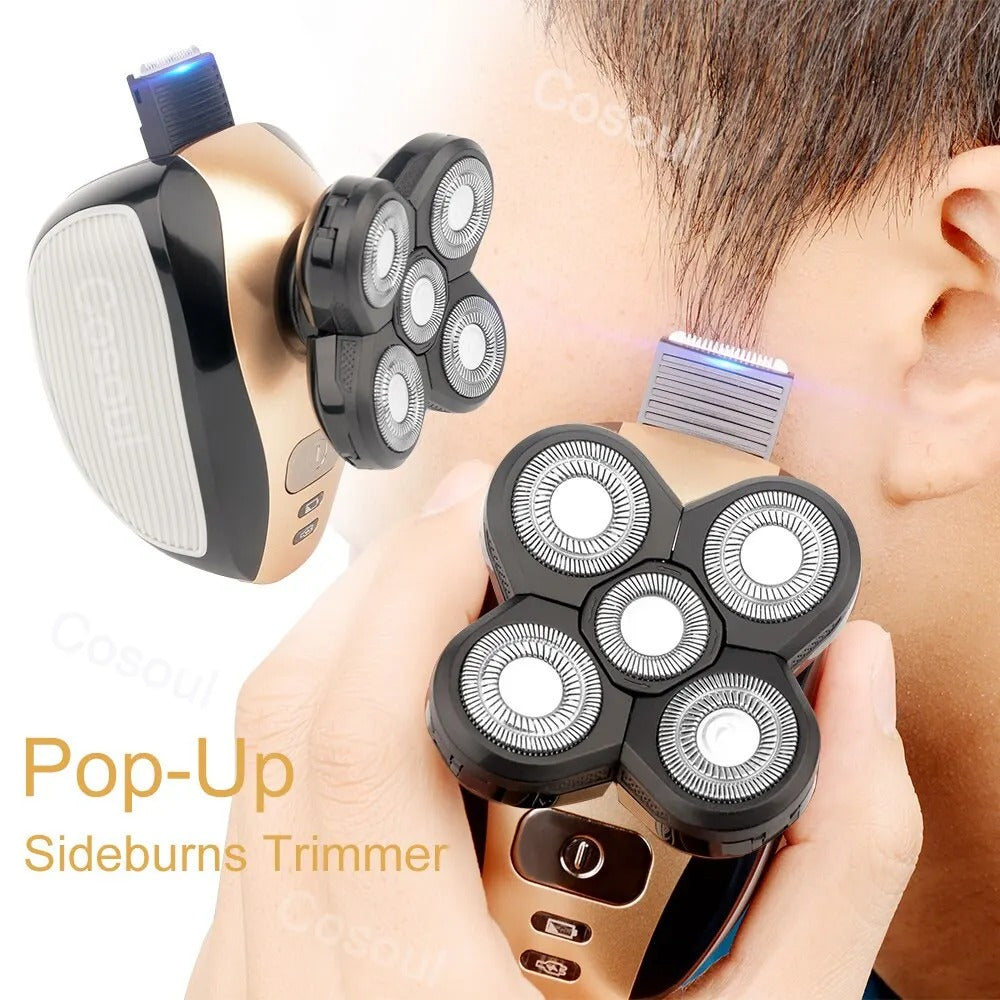 Cordless men’s electric shaver for daily grooming