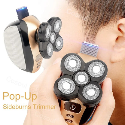 Cordless men’s electric shaver for daily grooming