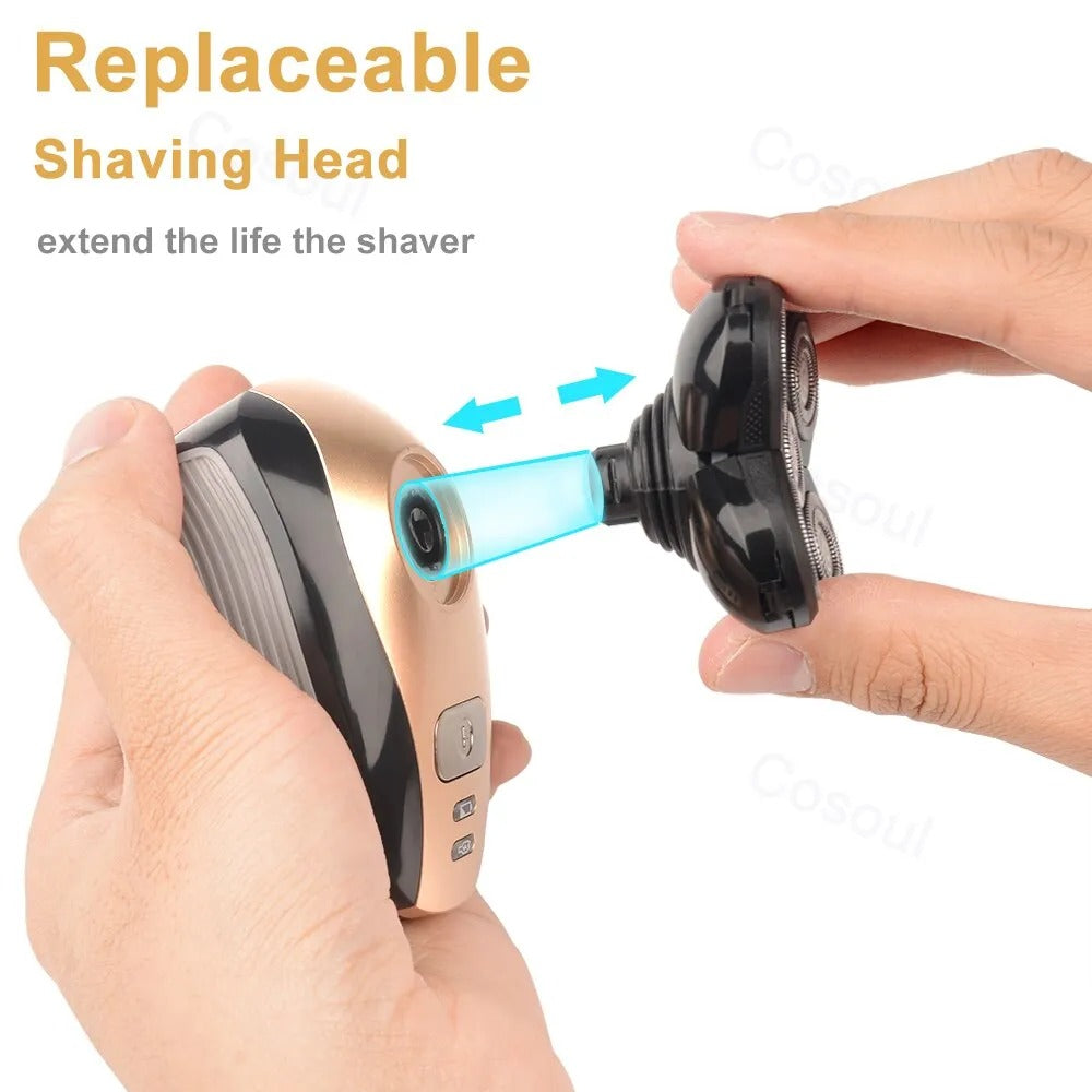 Cordless men’s electric shaver for daily grooming